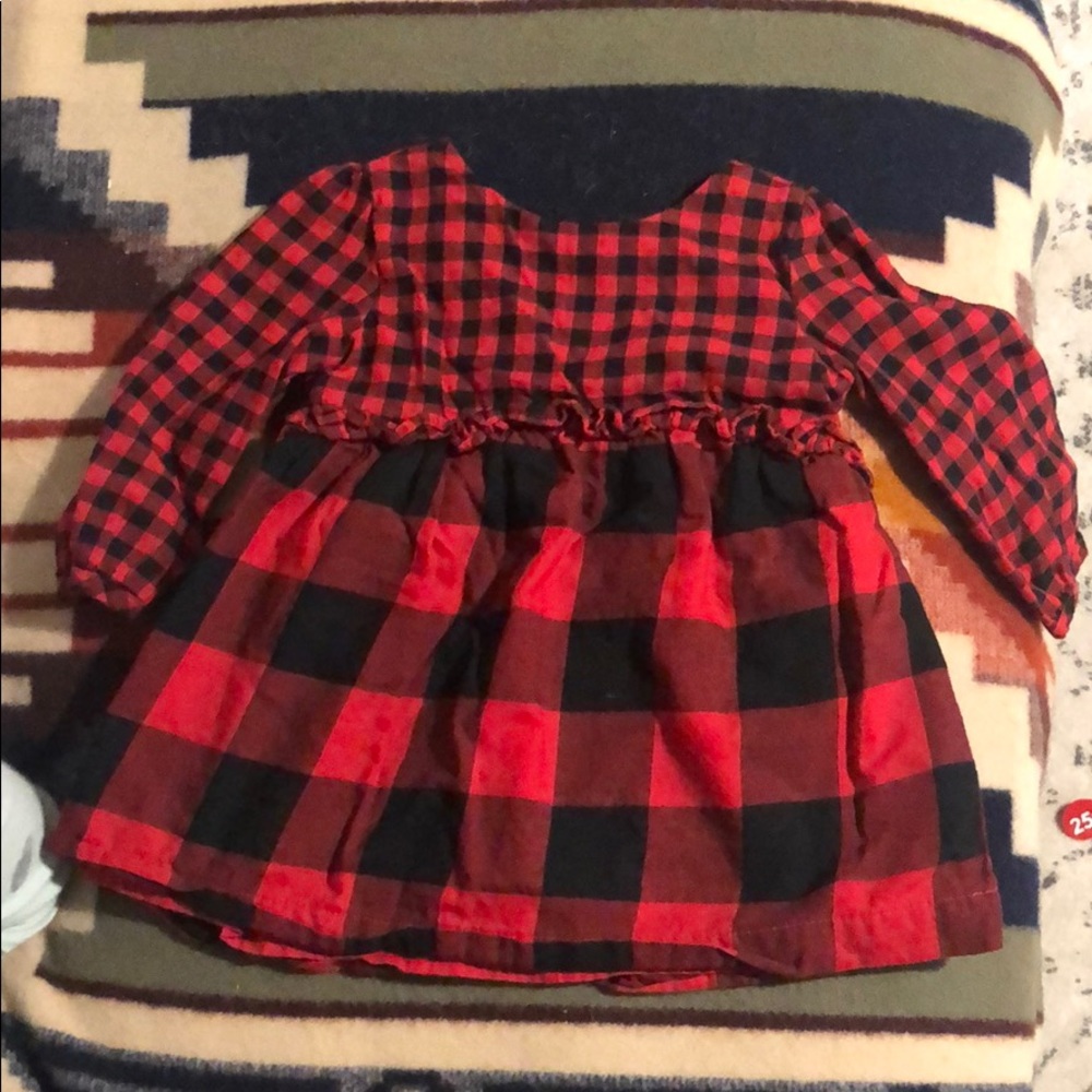 Buffalo check dress